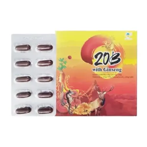 20B With Ginseng Francepharm 10 vỉ x 10 viên