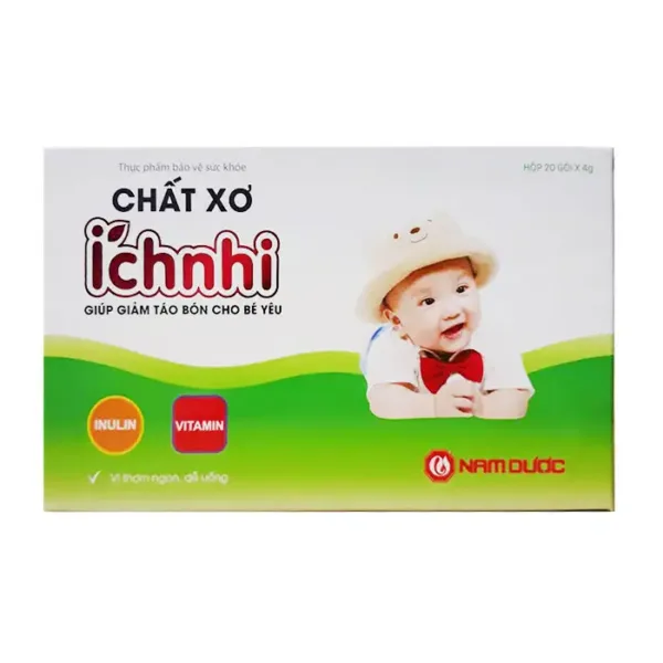 Cốm chất xơ Ích Nhi Nam Dược 20 gói