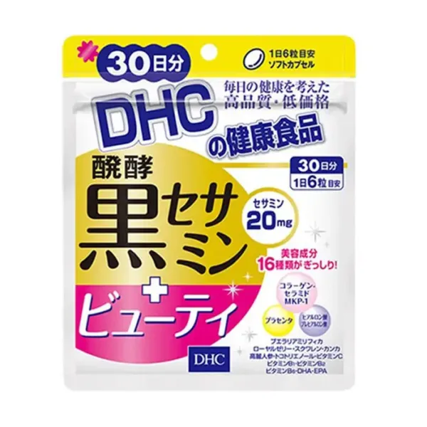 Viên uống đẹp da mè đen DHC Sesamin 20mg