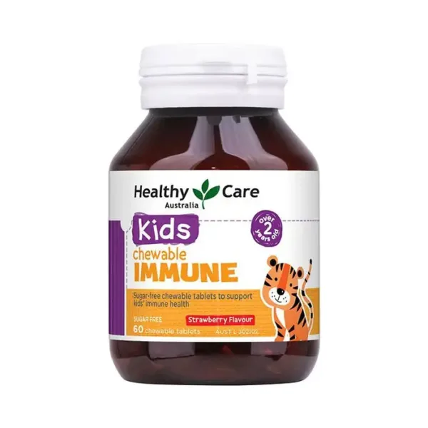 Kẹo dẻo tăng sức đề kháng Healthy Care Kids Immune 60 viên