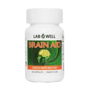 Viên uống tăng cường tuần hoàn não Lab Well Brain Aid 30 viên