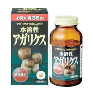 Nấm thái dương xanh Orihiro Agaricus Blazei Xanh 432 viên