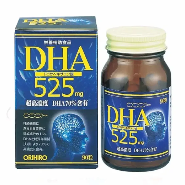 Viên bổ não Orihiro DHA 525mg 90 viên