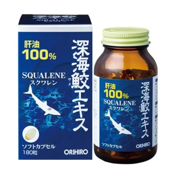 Dầu gan cá mập Orihiro Squalene