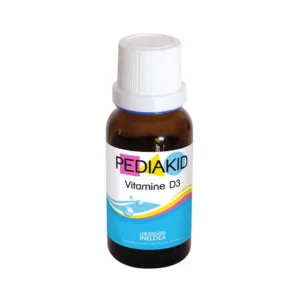 Siro hỗ trợ tăng cường hấp thụ canxi Pediakid Vitamin D3 20ml