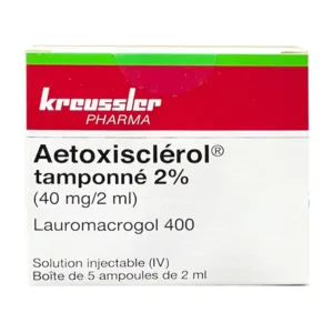 Aetoxisclerol tamponne 2% Kreussler 40mg/2ml