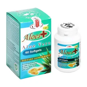 Aloes+ 3 in 1 Aloe Vera UBB 60 viên