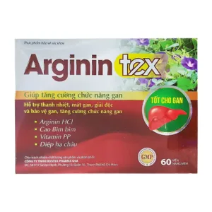 Arginin Tex Rostex Pharma 6 vỉ x 10 viên