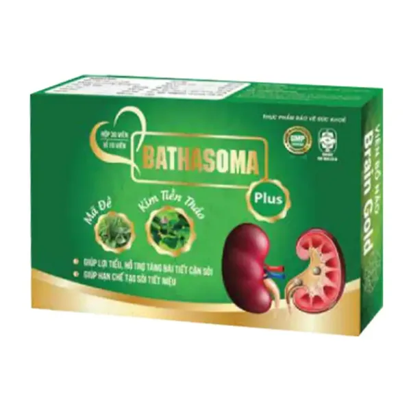 Bathasoma Plus Brain Gold 30 viên