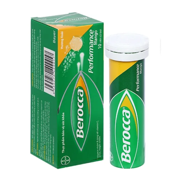 Berocca Performance Mango Bayer 10 viên