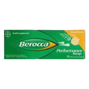 Berocca Performance Mango Bayer 10 viên