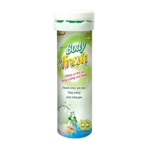 Body Fresh (Hương kiwi) - Tat Thanh 12 viên