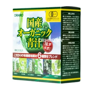 Bột rau xanh Aojiru Orihiro 30 gói x 2g