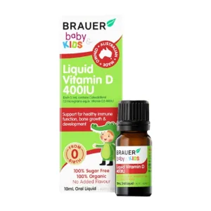 Brauer Baby Kids Liquid Vitamin D 400IU 10ml