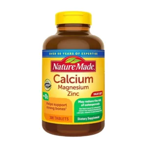 Calcium Magnesium Zinc Nature Made 300 viên