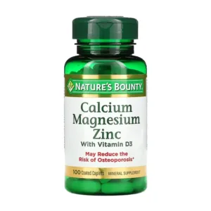 Calcium Magnesium Zinc with Vitamin D3 Nature’s Bounty 100 viên