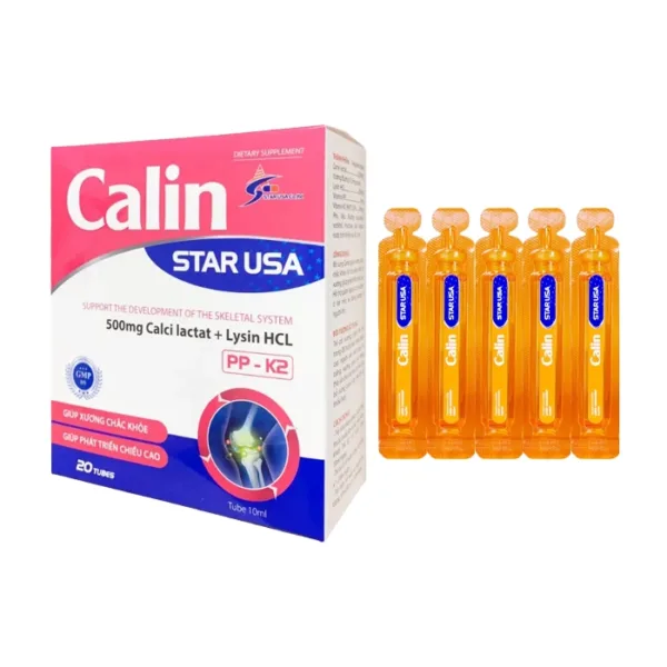 Calin Star USA Dolexphar 20 ống x 10ml