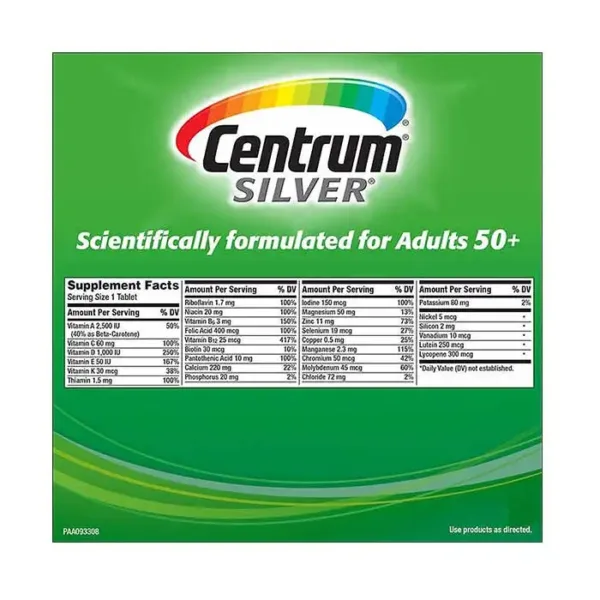 Centrum Silver Adults 50+