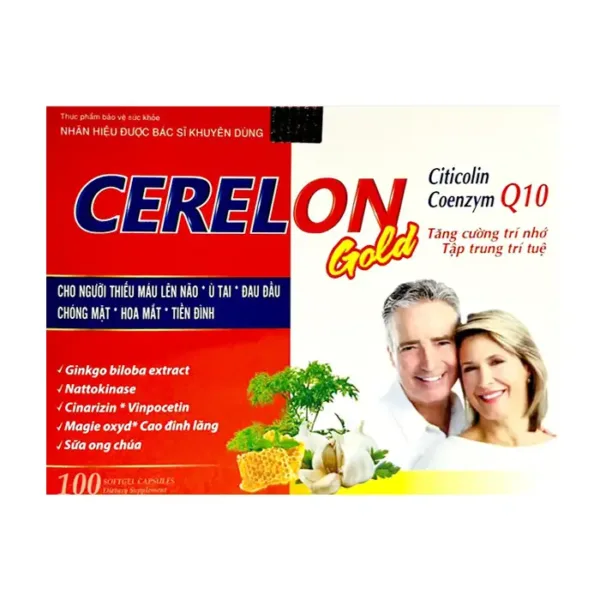 Cerelon Gold Mediusa 10 vỉ x 10 viên