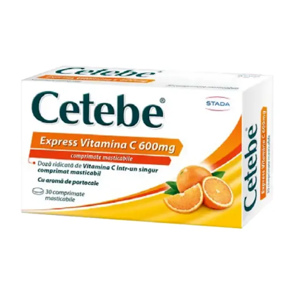 Cetebe Express Vitamin C 600mg Walmark