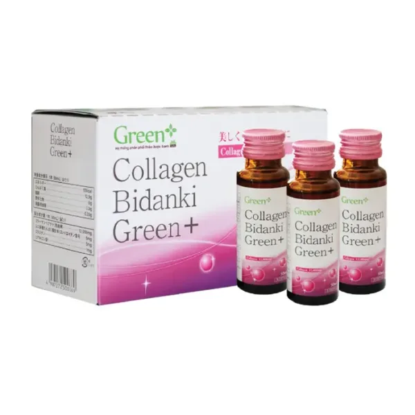 Collagen Bidanki Green+ 10 chai x 50ml