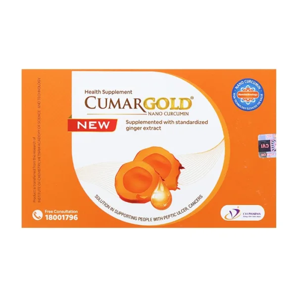 CumarGold New CVI Pharma 3 vỉ x 10 viên