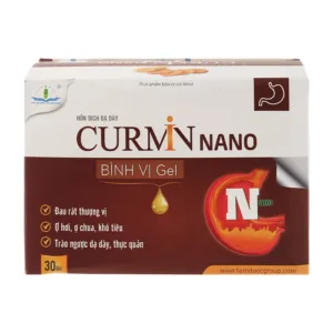 Curmin Nano Bình Vị Gel Dolexphar 30 gói x 10ml