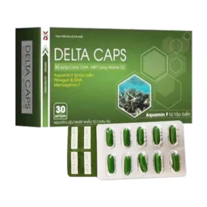 Delta Caps Phương Đông Pharma 3 vỉ x 10 viên