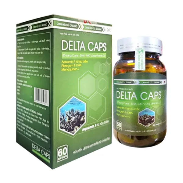 Delta Caps Phương Đông Pharma 60 viên