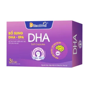 DHA Soft Capsules Dr.Blackwell 3 vỉ x 10 viên