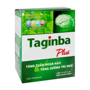 Taginba Plus DHG Pharma 10 vỉ x 10 viên