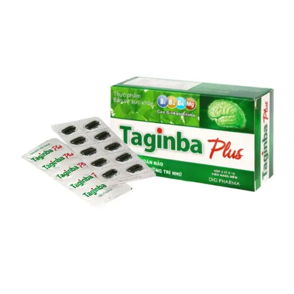 Taginba Plus DHG Pharma 3 vỉ x 10 viên