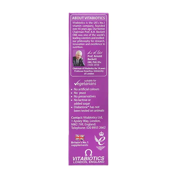 Diabetone Original Vitabiotics 2 vỉ x 15 viên