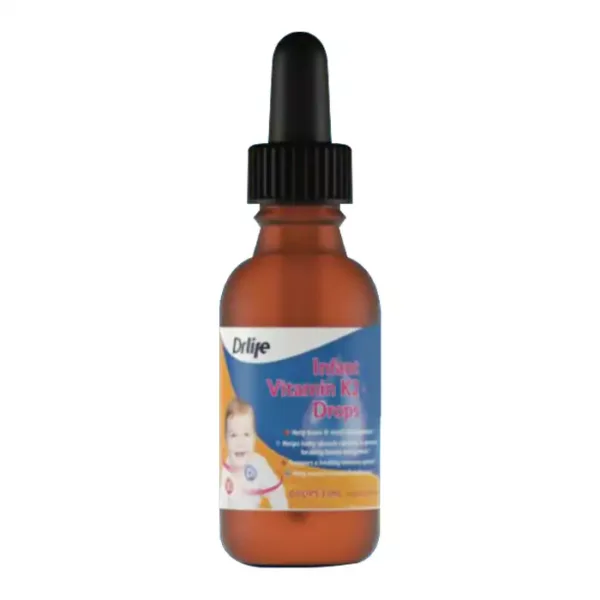 Drlife Infant Vitamin K2 + D3 Drops 15ml