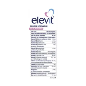 Elevit Pre-conception & Pregnancy Multivitamin Bayer 100 viên