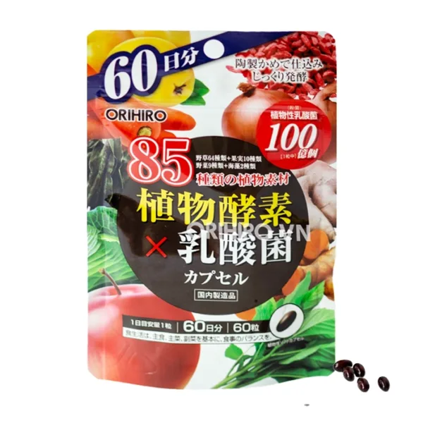 Enzyme thực vật Orihiro 60 viên