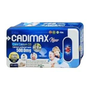 Extra Cadimax Nano Diophaco 12 vỉ x 5 viên