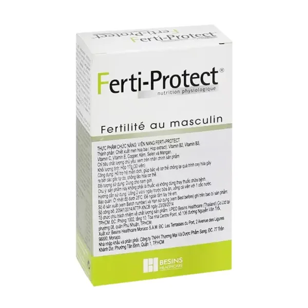 Ferti Protect Besins 3 vỉ x 10 viên