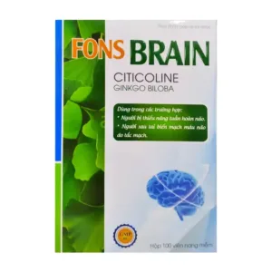 Viên uống tăng cường tuần hoàn máu não Lafon Fons Brain 100 viên