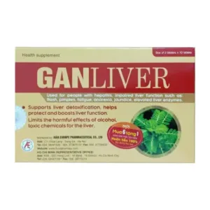 Viên uống bổ gan Ganliver 20 viên