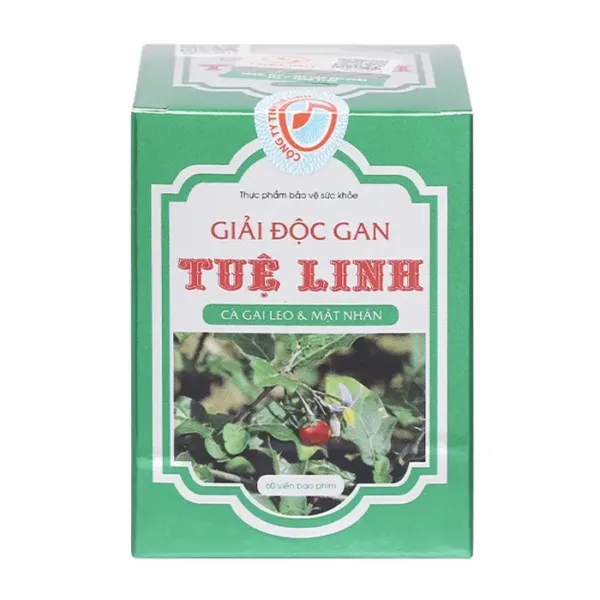 Giải Độc Gan Tuệ Linh 60 viên