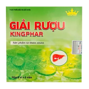 Viên uống Giải Rượu Kingphar 32 viên