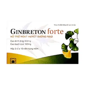 Ginbreton Forte Pymepharco 3 vỉ x 10 viên