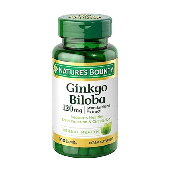 Ginkgo Biloba 120mg Nature’s Bounty 100 viên