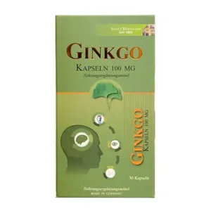 Sanct Bernhard Ginkgo Kapselin 100mg 30 viên