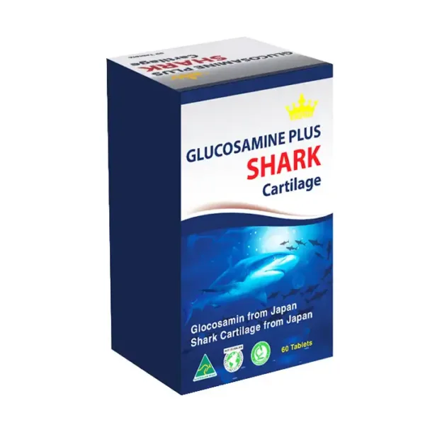 Viên uống Kingphar Glucosamine Plus Shark Cartilage 60 viên