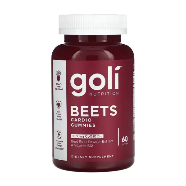 Goli Nutrition Beets Cardio Gummies 60 viên