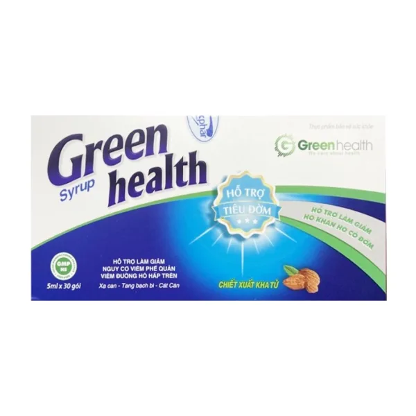 Green Syrup Health Greenhealth 30 gói x 5ml