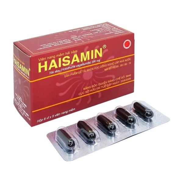 Haisamin 200mg HdPharma 6 vỉ x 5 viên