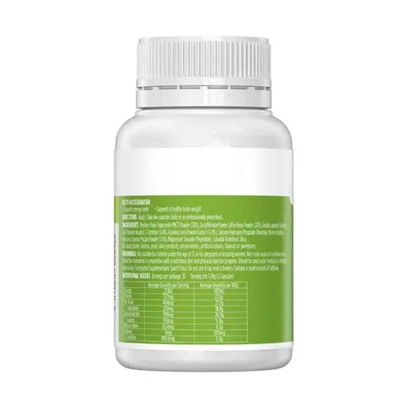 Viên uống hỗ trợ giảm cân Healthy Care Keto Accelerator Hộp 60 viên